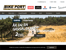 Tablet Screenshot of bikeport.se